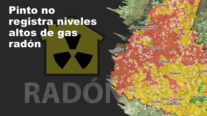 No hay niveles altos de gas radón