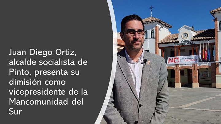 Ortiz deja la vicepresidencia de la Mancomunidad
