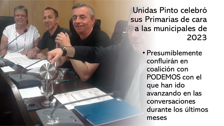 Unidas Pinto celebró sus Primarias