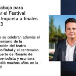 Pinto opta al Festival Cultura Inquieta de 2023