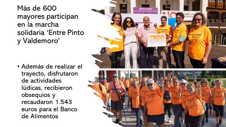Marcha solidaria ‘Entre Pinto y Valdemoro'